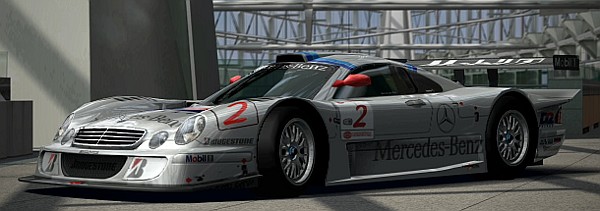 Mercedes-Benz AMG CLK-GTR Race Car '98